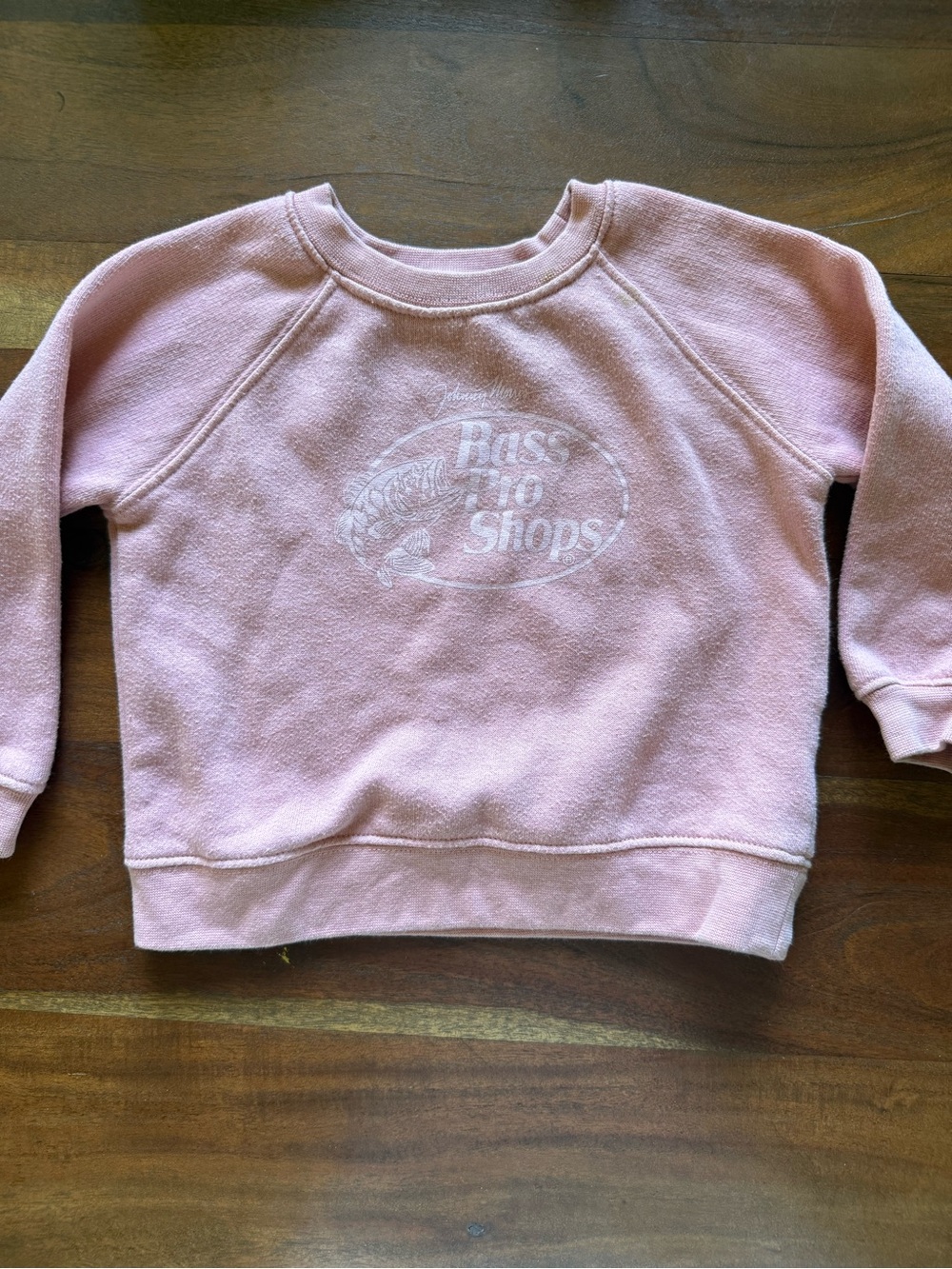 Bass‎ Pro Shops Light Pink Kids' Pullover Sweatshirt